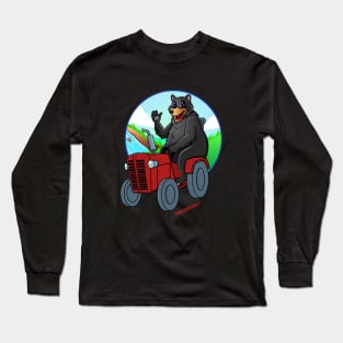 Tractor Critters Black Bear Long Sleeve T-Shirt